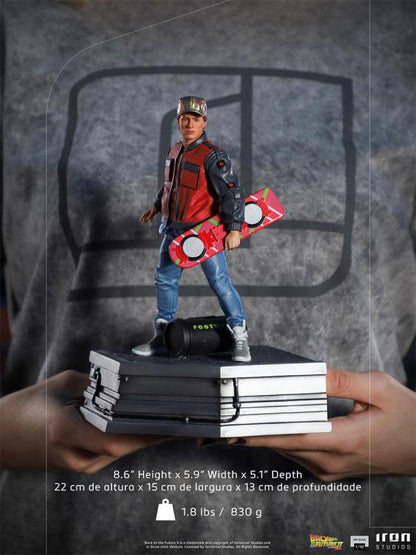 Pedido Estatua Marty McFly DELUXE - Back to the Future Part II - Limited Edition marca Iron Studios escala de arte 1/10