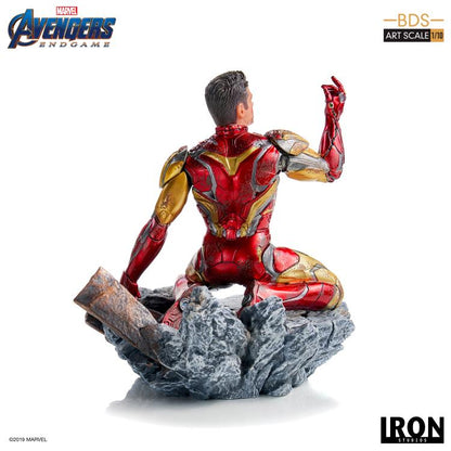 Pedido Estatua Iron Man (I Am Iron Man) - Avengers: Endgame - Battle Diorama Series (BDS) marca Iron Studios escala de arte 1/10