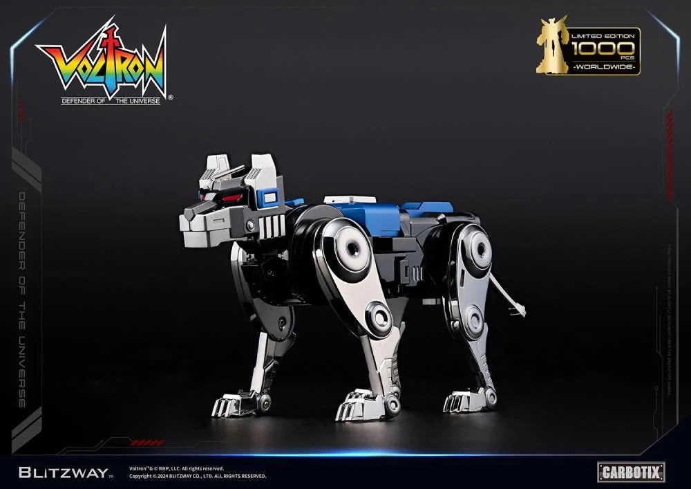 Preventa Figura Black Voltron (DIECAST) (Exclusiva Edición Limitada) - Carbotix Series marca Blitzway BW-CA-11101 (38 cm)