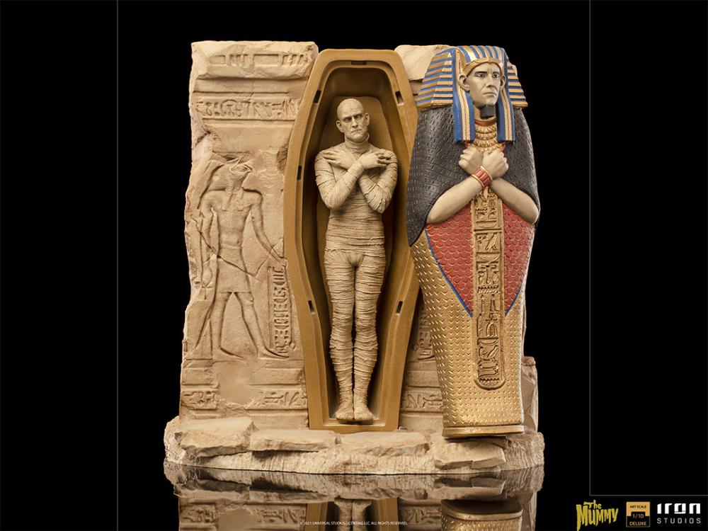 Pedido Estatua The Mummy (Deluxe) - Universal Monsters marca Iron Studios escala de arte 1/10