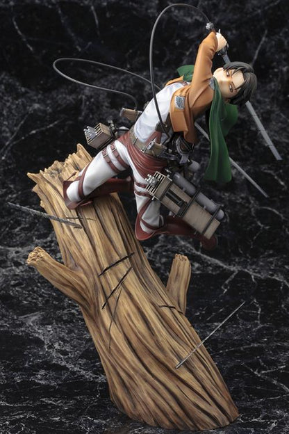 Preventa Estatua Levi (Renewal Package Ver.) - Attack on Titan - ArtFX J marca Kotobukiya escala 1/8