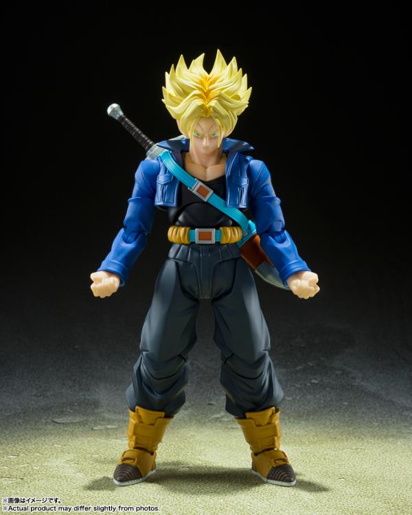 Pedido Figura Super Saiyan Trunks (Boy from the Future) - Dragon Ball Z - S.H.Figuarts marca Bandai Spirits escala pequeña 1/12