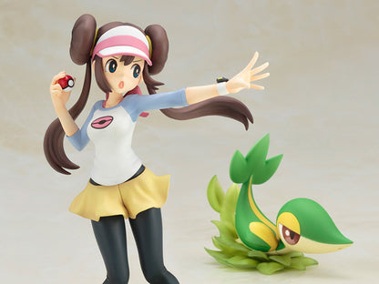 Pedido Estatua Rosa con Snivy - Pokemon - ArtFX J marca Kotobukiya escala 1/8