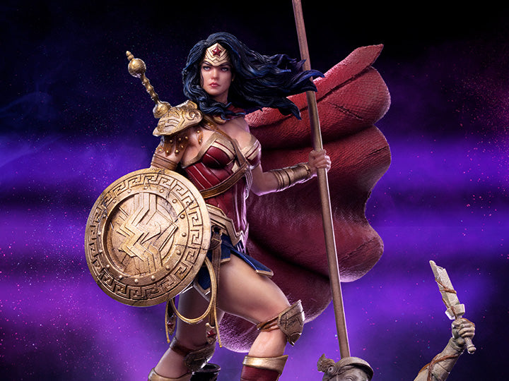 Preventa Estatua Wonder Woman Unleashed Deluxe - DC Comics - Limited Edition marca Iron Studios escala de arte 1/10