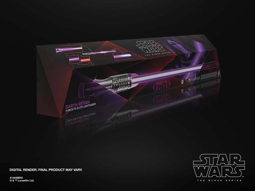 Pedido Lightsaber / Sable de Luz de Darth Revan - Force FX Elite - Star Wars: The Black Series marca Hasbro escala real 1/1