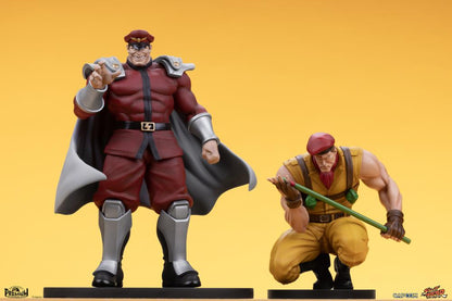 Pedido Set Estatuas M. Bison & Rolento - Street Jam - Street Fighter marca PCS Collectibles escala 1/10