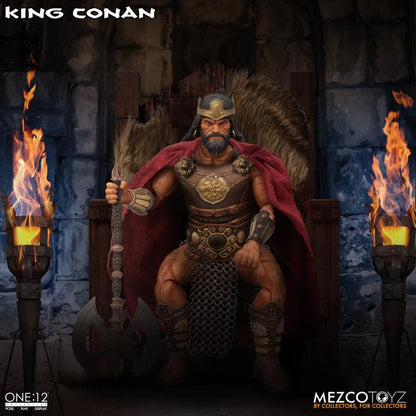 Pedido Figura King Conan - One:12 Collective marca Mezco Toyz 76803 escala pequeña 1/12