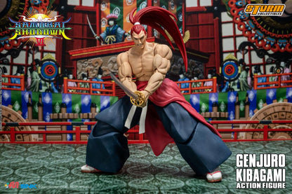 Pedido Figura Genjuro Kibagami - Samurai Shodown VI marca Storm Collectibles SNSS04 escala pequeña 1/12