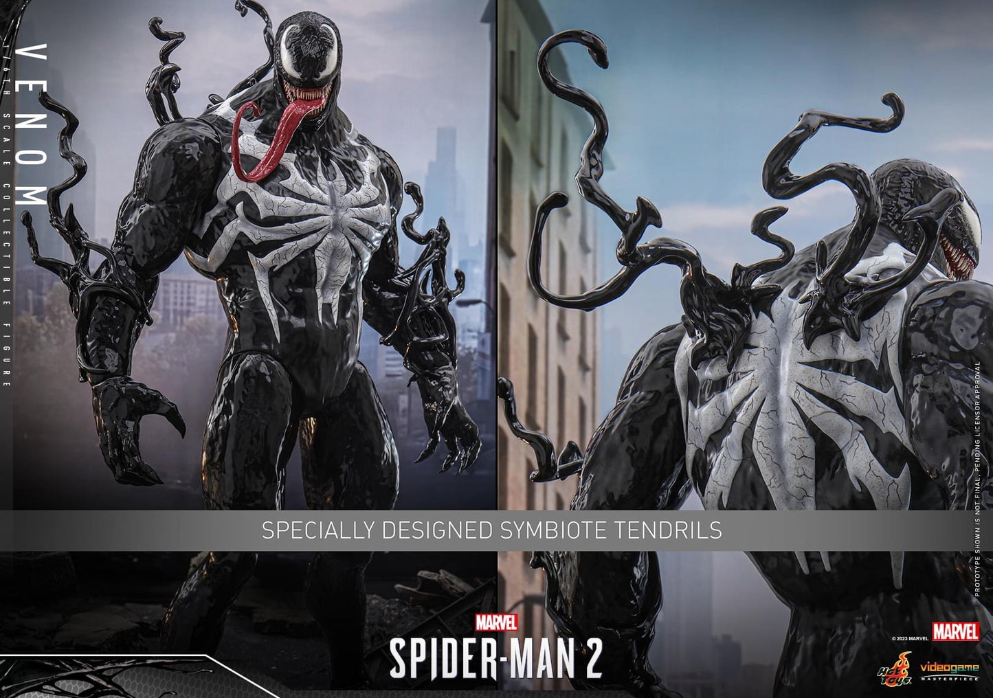 Preventa Figura VENOM - Marvel´s Spider-Man 2 marca Hot Toys VGM59 escala 1/6