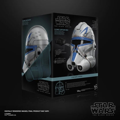 Pedido Casco Electrónico del Clone Captain Rex - Serie Star Wars: Ahsoka - Star Wars: The Black Series marca Hasbro escala real 1/1