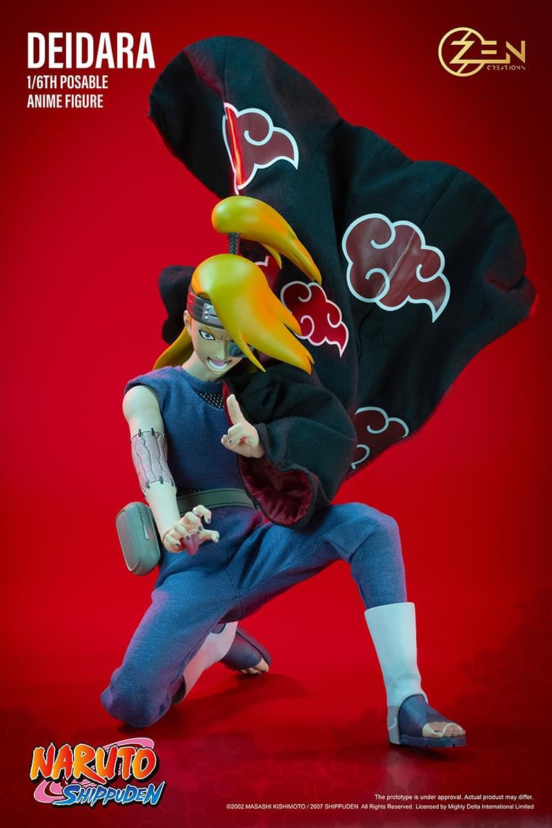 Preventa Figura Deidara (Deluxe version) - Naruto Shippuden marca Zen Creations PAF004DX escala 1/6