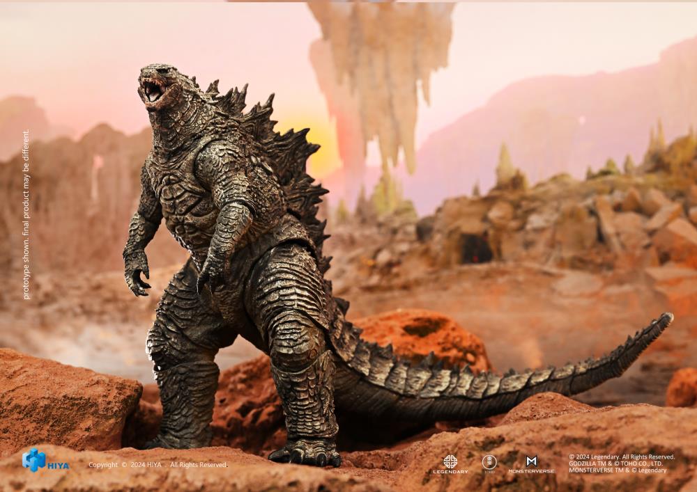 Pedido Figura Godzilla Re-Evolved - Godzilla x Kong: The New Empire - Exquisite Basic marca HIYA EBG0430 (18 cm)