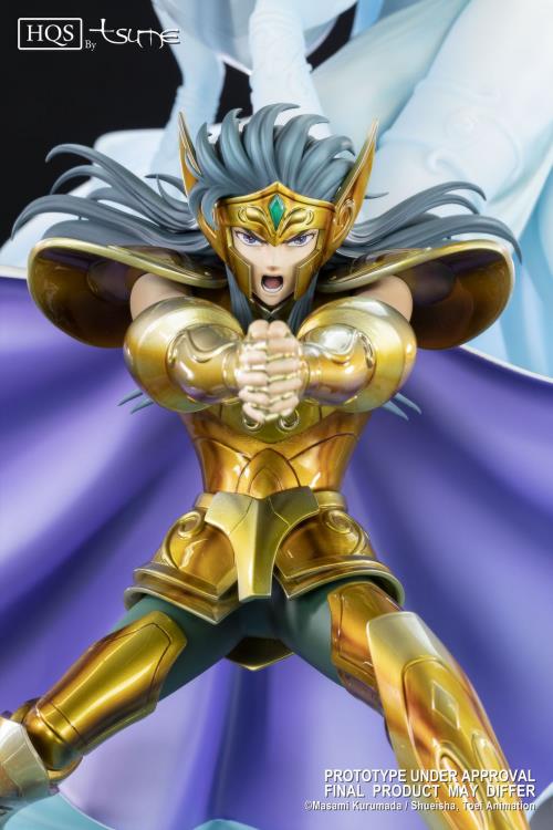 Pedido Estatua Aquarius CAMUS (Limited Edition) - Saint Seiya HQS marca TSUME (46 cm)