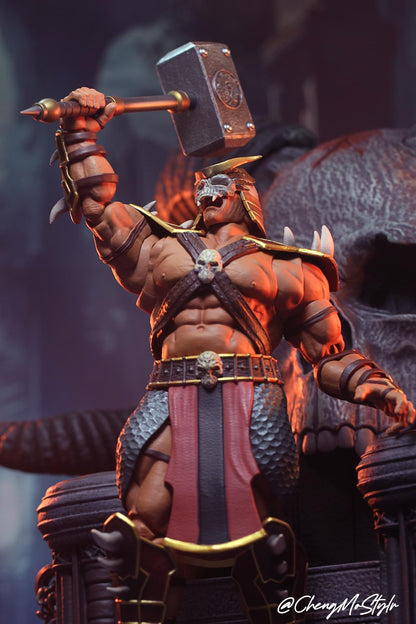 Pedido Figura Shao Kahn con Trono (Deluxe Edition) - Mortal Kombat marca Storm Collectibles escala 1/12