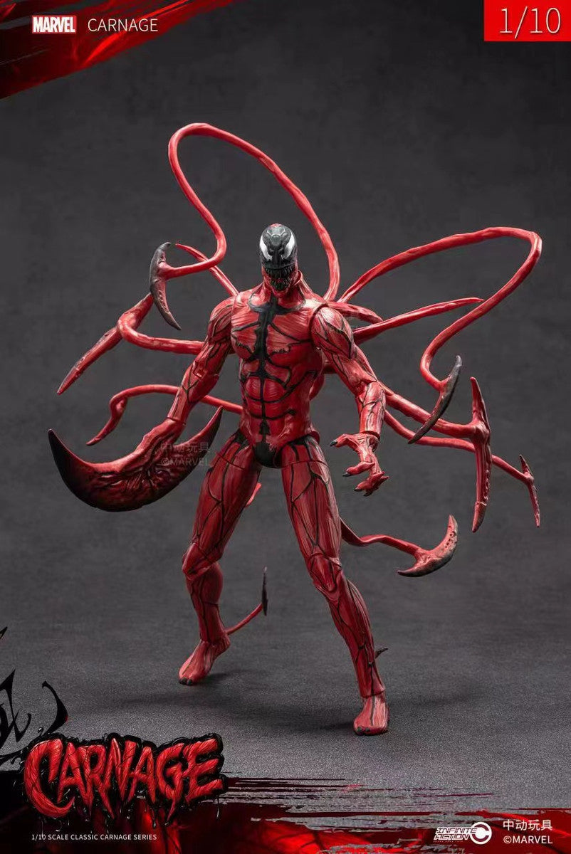 Pedido Figura Carnage marca ZD Toys escala pequeña 1/10 (23 cm)