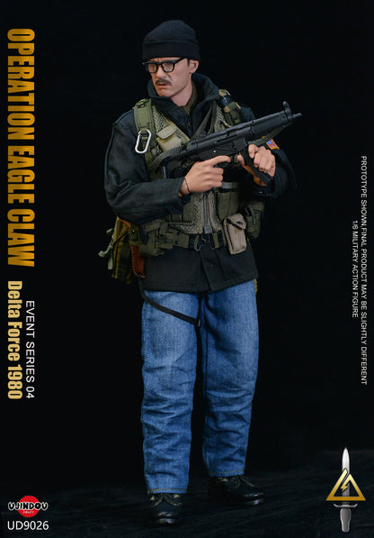 Pedido Figura U.S. Army Delta Force - Opetation Eagle Claw 1980 marca Ujindou UD9026 escala 1/6