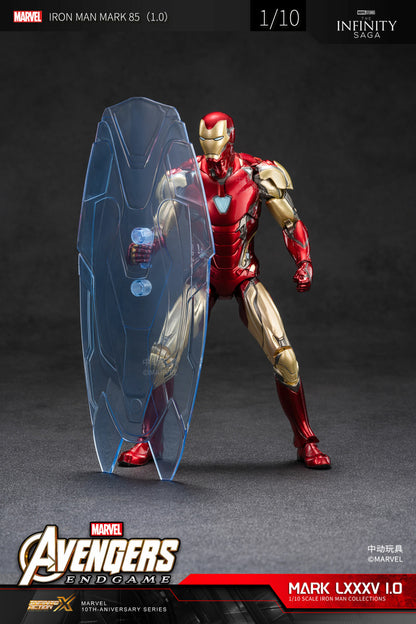 Pedido Figura Iron Man Mark 85 LXXXV 1.0 - Avengers: Infinity Saga marca ZD Toys escala pequeña 1/10 (18 cm)