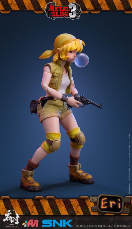 Pedido Figura Eri Kasamoto - SNK METAL SLUG III marca Tunshi Studio SNK TS-007 escala pequeña 1/12