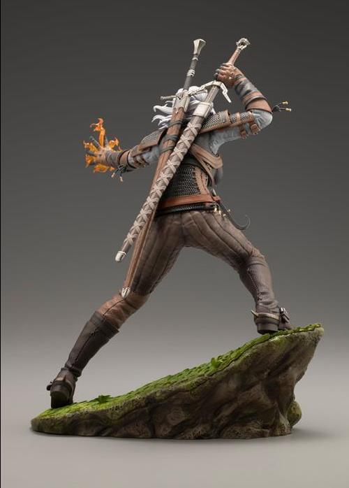 Pedido Estatua Geralt - The Witcher - Bishoujo marca Kotobukiya escala 1/7