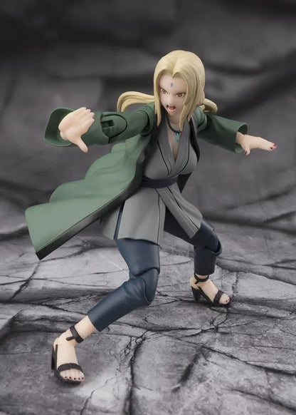 Preventa Figura Tsunade (The Legendary Medical Ninja) - Naruto: Shippuden - S.H.Figuarts marca Bandai Spirits escala pequeña 1/12