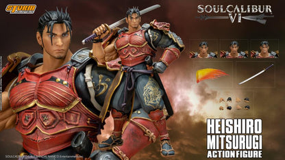 Pedido Figura Heishiro Mitsurugi - Soulcalibur VI marca Storm Collectibles escala pequeña 1/12