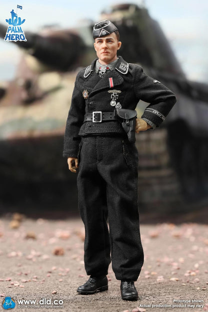 Pedido Figura SS-Standartenführer Joachim Peiper - Palm Hero Series marca DID XD80022 escala pequeña 1/12