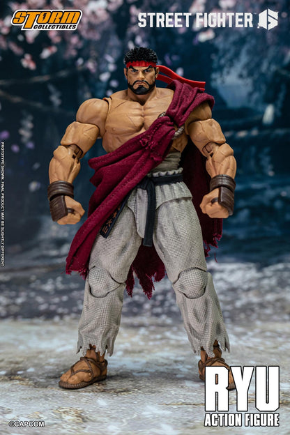 Pedido Figura RYU - Street Fighter 6 marca Storm Collectibles escala pequeña 1/12