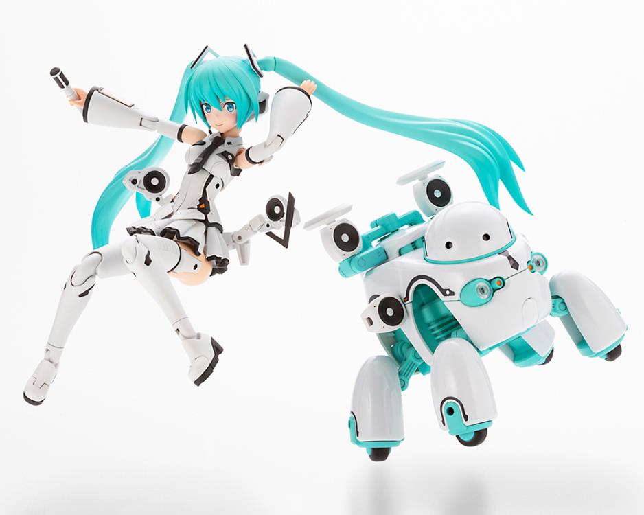 Pedido Figuras Hatsune Miku (Maruttoys Version) y Tamotu (Miku Version) (Model Kit Set) - Vocaloid Frame Music Girl marca Kotobukiya escala 1/12