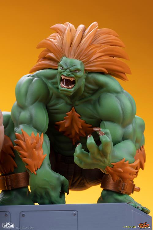 Preventa Set Estatuas Blanka & Fei Long - Street Jam - Street Fighter marca PCS Collectibles escala 1/10