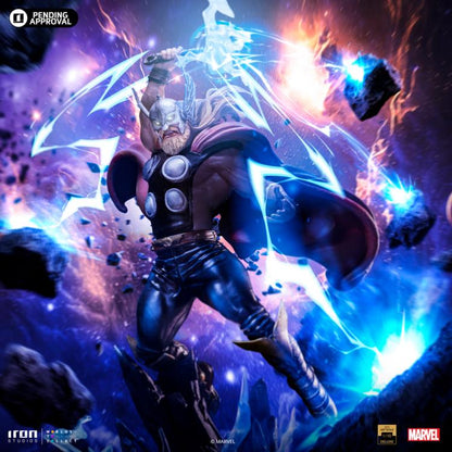 Preventa Estatua Thor (Infinity Gauntlet) (DELUXE) - Marvel Comics - BDS Limited Edition marca Iron Studios escala de arte 1/10