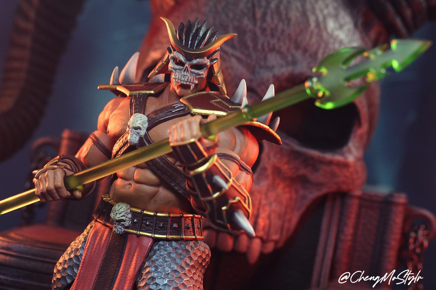 Pedido Figura Shao Kahn con Trono (Deluxe Edition) - Mortal Kombat marca Storm Collectibles escala 1/12