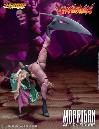 Preventa Figura Morrigan - Darkstalkers marca Storm Collectibles CPDS02 escala pequeña 1/12