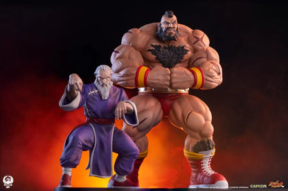 Preventa Set Estatuas Zangief & Gen - Street Jam - Street Fighter marca PCS Collectibles escala 1/10