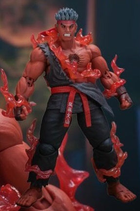 Pedido Figura Evil Ryu (Black) Exclusiva - Ultra Street Fighter IV marca Storm Collectibles escala pequeña 1/12