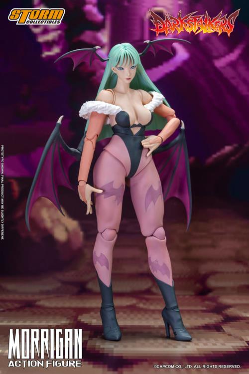 Preventa Figura Morrigan - Darkstalkers marca Storm Collectibles CPDS02 escala pequeña 1/12