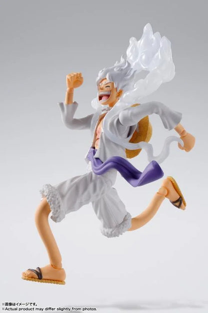 Pedido Figura Monkey D. Luffy (Gear 5) - One Piece - S.H.Figuarts marca Bandai Spirits escala pequeña 1/12