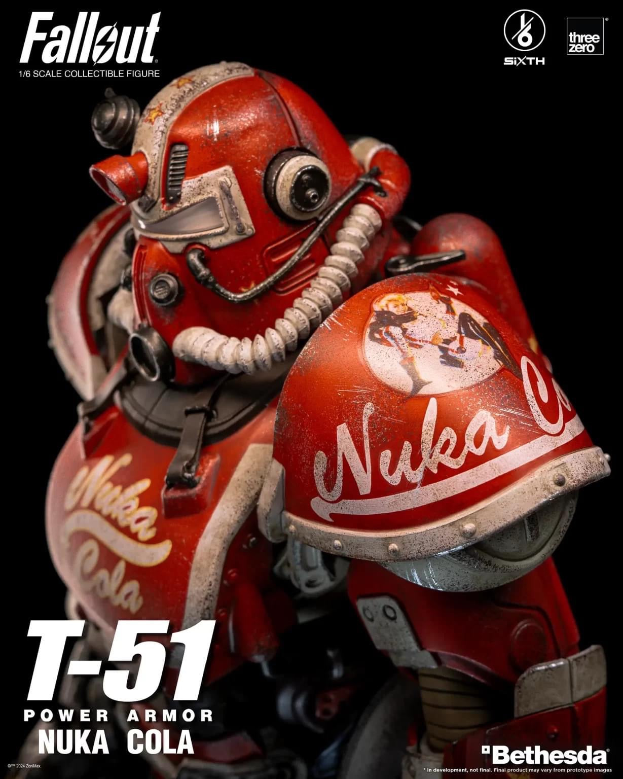 Preventa Figura T-51 (Nuka Cola) Power Armor - FALLOUT marca Threezero 3Z0773 escala 1/6