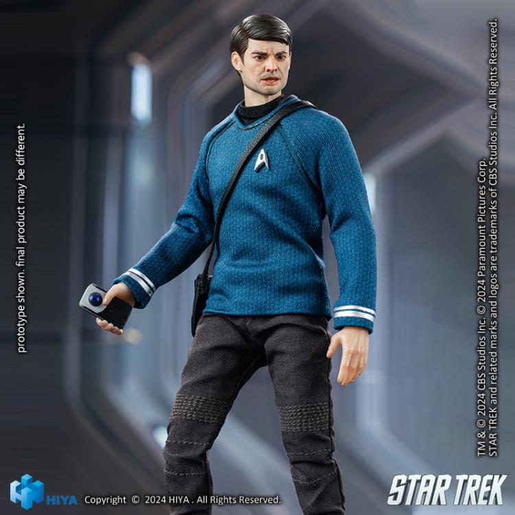 Preventa Figura Dr. Leonard "Bones" McCoy (Exclusiva PX Previews) - Star Trek (2009) - Exquisite Super Series marca HIYA ESS026 escala pequeña 1/12