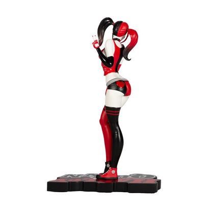 Pedido Estatua Harley Quinn (J. Scott Campbell) (Edición Limitada) (Resina) - Red, White & Black - DC Comics marca McFarlane Toys x DC Direct escala 1/10