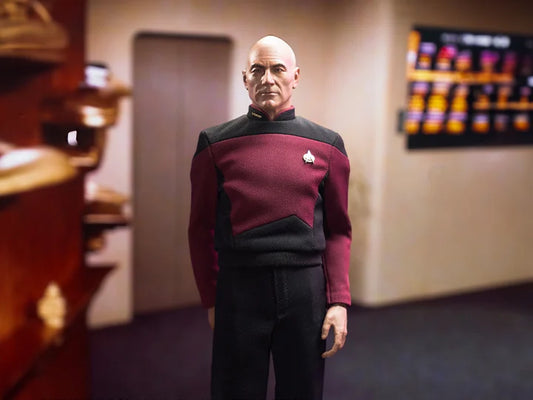 Preventa Figura Captain Jean-Luc Picard (Essential Duty Uniform version) - Star Trek: The Next Generation marca EXO-6 EXO-01-019-EDM escala 1/6