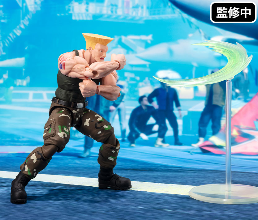 Pedido Figura Guile (Outfit 2 version) - Street Fighter - S.H.Figuarts marca Bandai Spirits escala pequeña 1/12