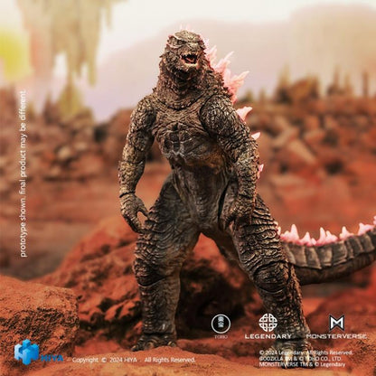 Preventa Figura Godzilla Evolved (Exclusiva PX Previews) - Godzilla x Kong: The New Empire - Exquisite Basic marca HIYA EBG0412 (18 cm)