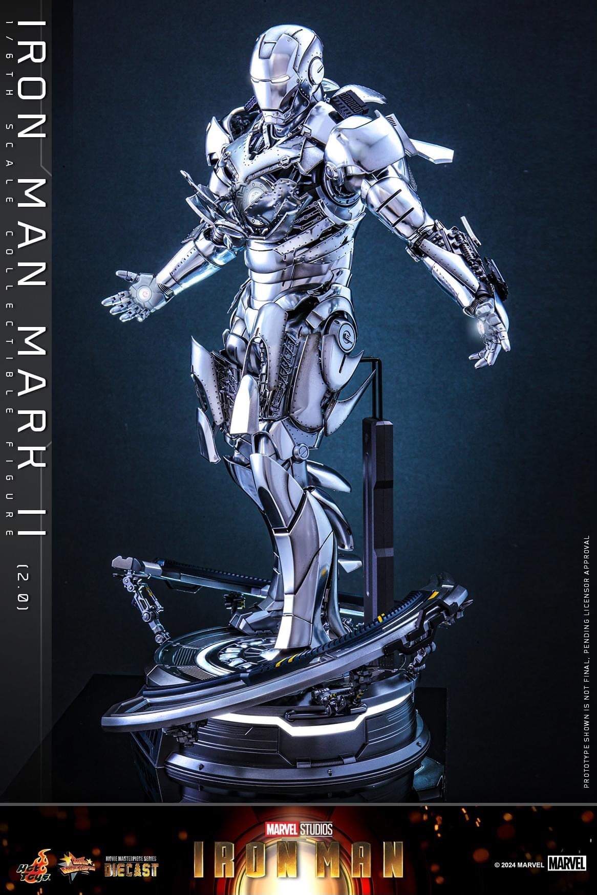 Preventa Figura Hot Toys Iron Man Mark II (2.0) marca Hot Toys MMS733D59 escala 1/6