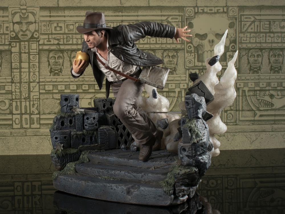 Pedido Estatua Indiana Jones Temple Escape Deluxe - Raiders of the Lost Ark Gallery Diorama marca Diamond Select Toys escala 1/7