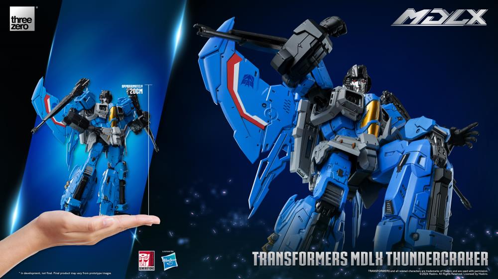 Pedido Figura MDLX Thundercracker - Transformers marca Threezero 3Z0664 (20 cm)