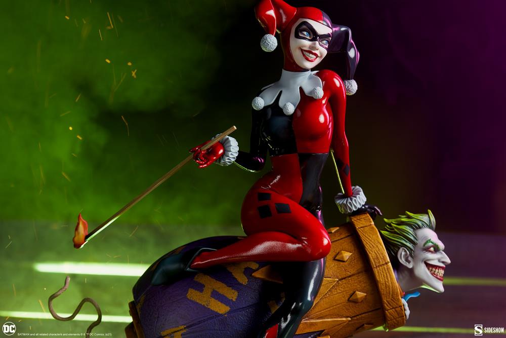 Pedido Estatua Harley Quinn & The Joker - Diorama DC Comics marca Sideshow Collectibles escala 1/6