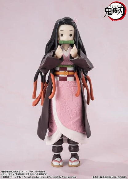 Pedido Figura Nezuko Kamado - Demon Slayer: Kimetsu no Yaiba - S.H.Figuarts marca Bandai Spirits escala pequeña 1/12