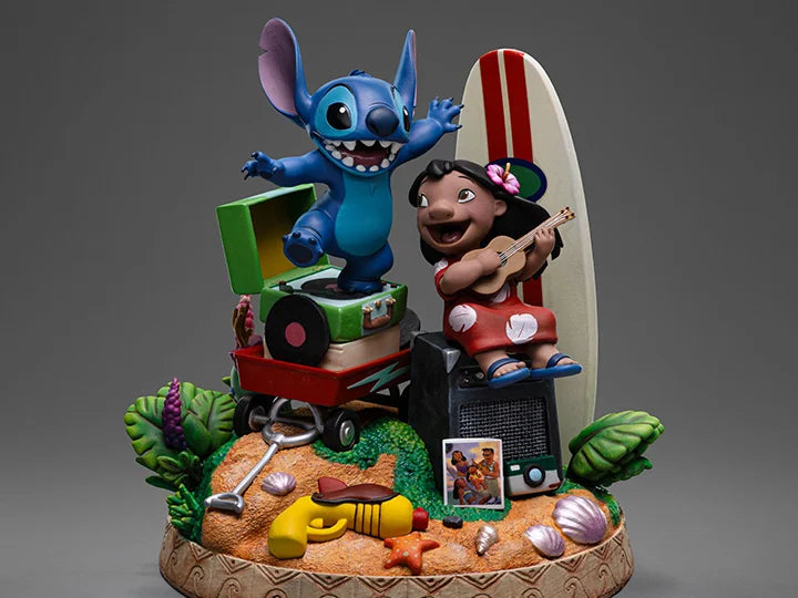 Preventa Estatua Lilo & Stitch (Deluxe) - Lilo & Stitch - Limited Edition BDS marca Iron Studios escala de arte 1/10