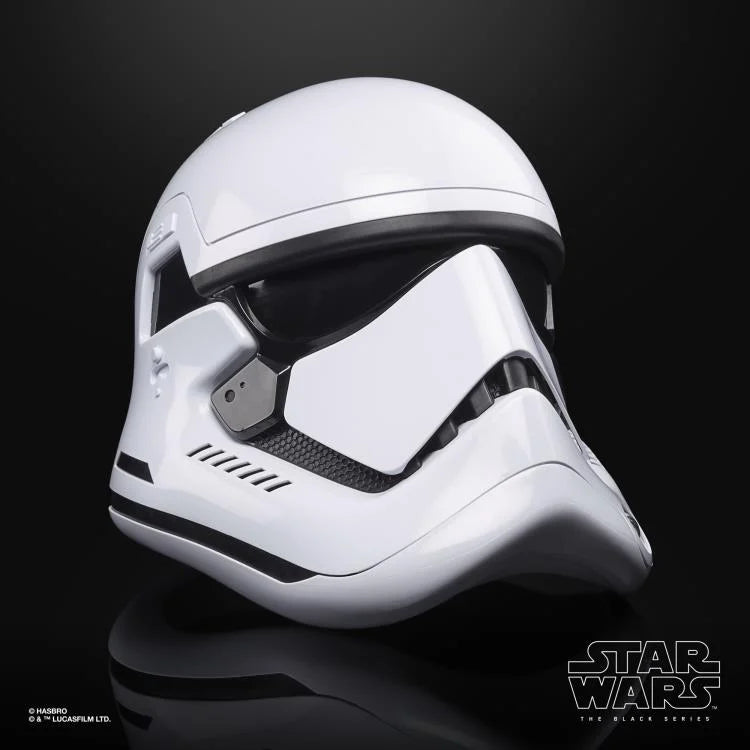 Pedido Casco Electrónico First Order Stormtrooper (con cambiador de voz) - Star Wars: The Black Series marca Hasbro escala real 1/1