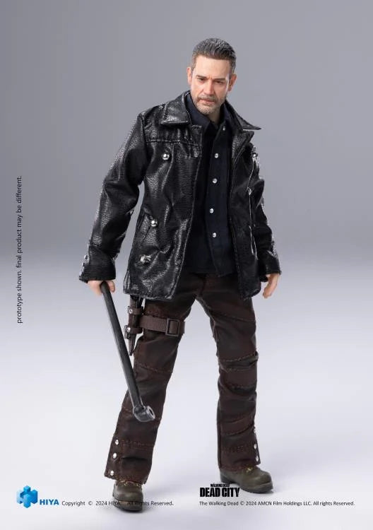 Preventa Figura Negan- The Walking Dead - Exquisite Super Series marca HIYA ESW0307 escala pequeña 1/12